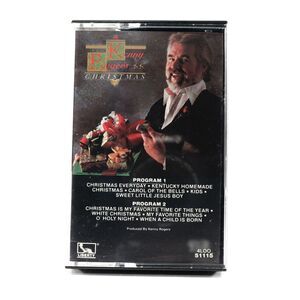 Kenny Rogers Christmas (Cassette Tape, 1981, Liberty) 4L00 51115 TESTED Holiday